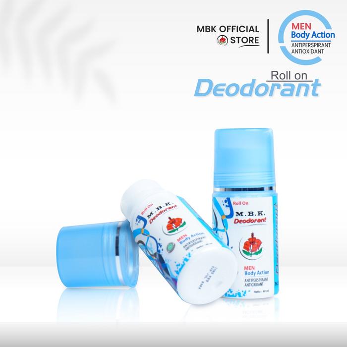 Gambar [ROLL ON] M.B.K Deodoran Ketiak Roll On 40ml | MBK Deodorant - Biru, MBK Roll ON dari Warung Kosmetik Kediri undefined Tokopedia