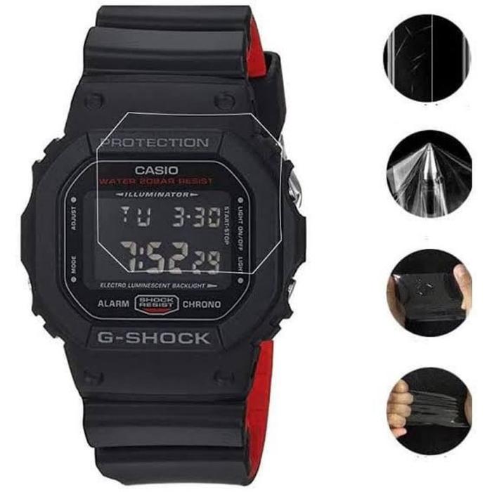 Jual CASIO G-SHOCK DW D5500 MR HYDROGEL ANTI GORES JELLY SCREEN