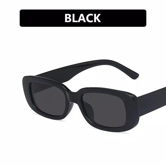 Gambar GM04 Kacamata Hitam Wanita/Pria Sunglasses Korean INS Fashion - Black dari Aloy Alita Shop_NEW undefined Tokopedia