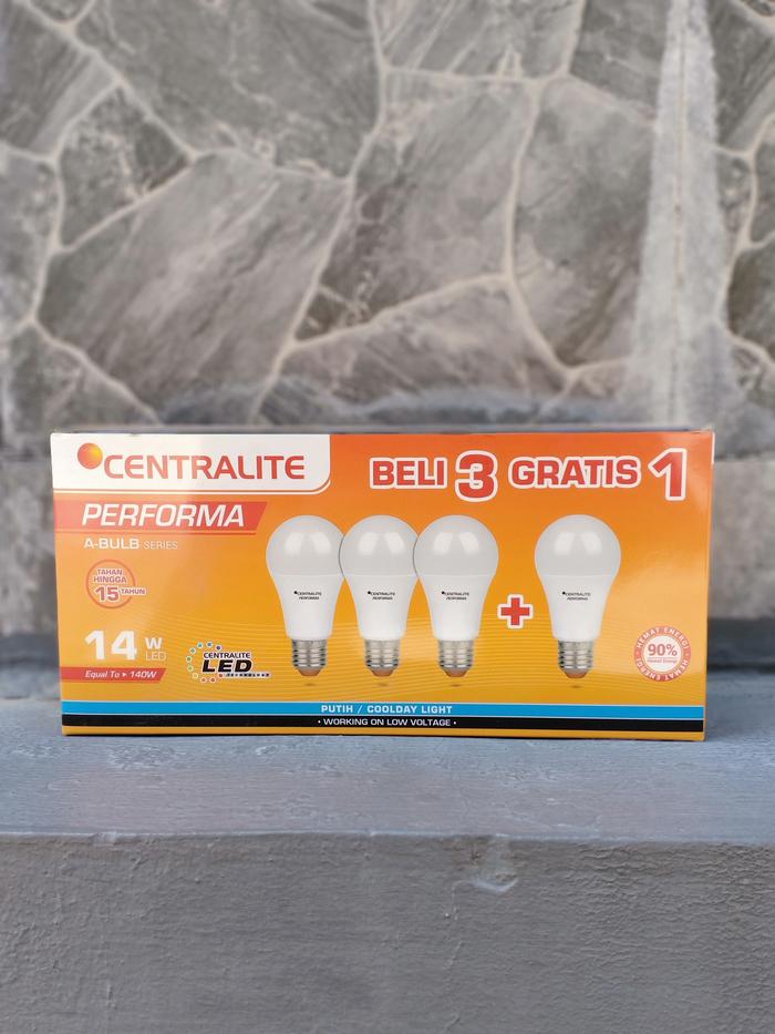 Gambar PROMO BOHLAM LED MURAH / LED A BULB PERFORMA CENTRALITE 11W / 14W - 14W dari salshopbali undefined Tokopedia