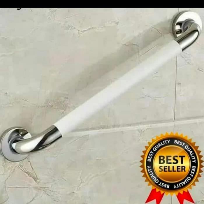 Gambar GRIP BAR STAINLESS GRAB BAR TOILET PEGANGAN ANTI SLIP - 60 cm dari AYEN-STORE undefined Tokopedia