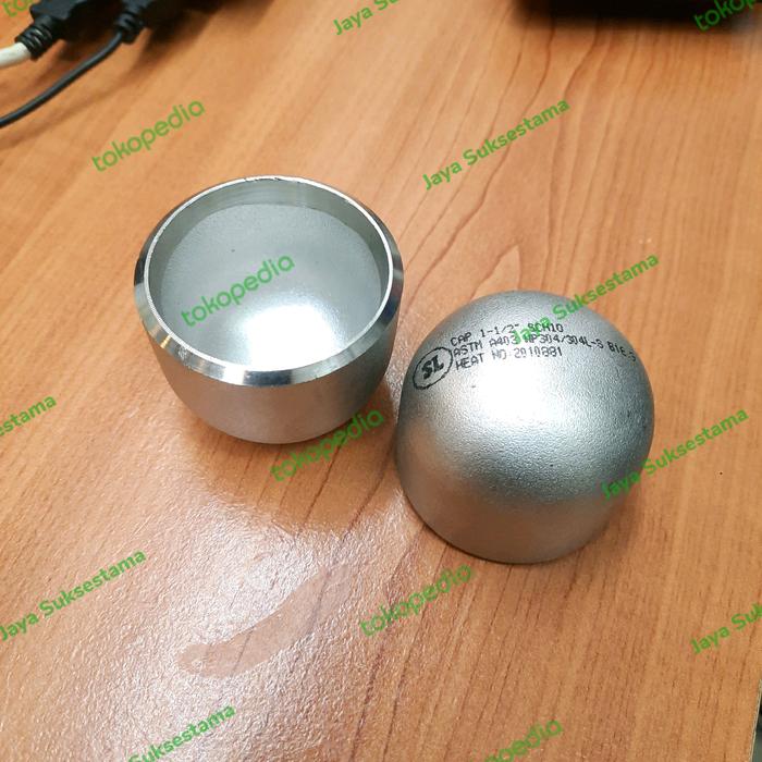 Gambar Cap Las - Cup Las - Dop Las Stainless SS 304 1/2" inch SCH10 dari JAYA SUKSESTAMA undefined Tokopedia