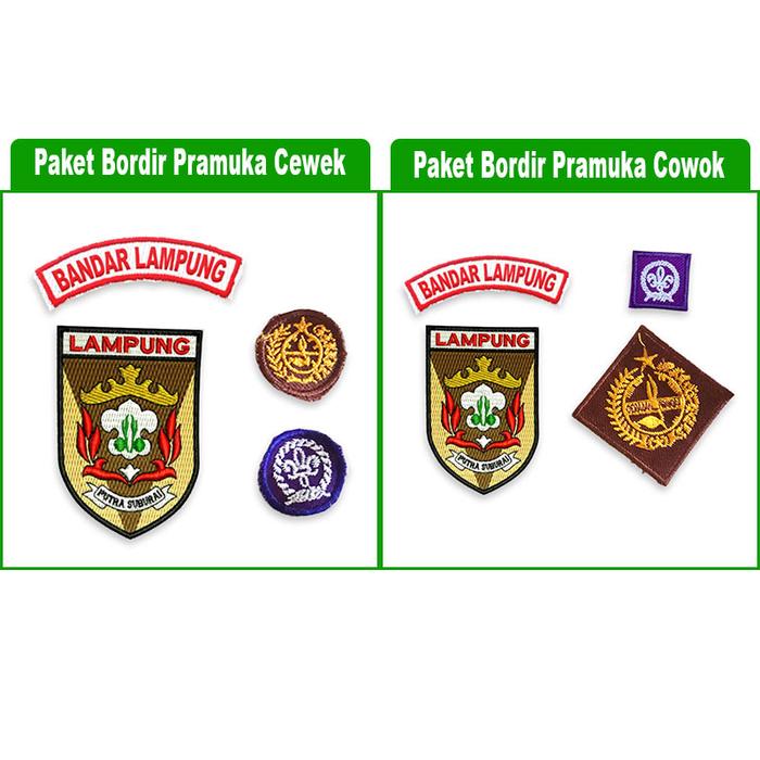 Gambar Bordir Kwarcab Pramuka Kwarda Provinsi Lampung - Bandar Lampung, Putri dari Mulyocreative co id undefined Tokopedia