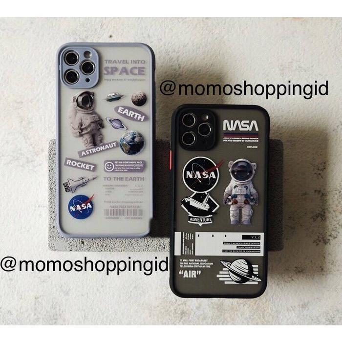 Iphone Sampai 12 PROMAX NASA Case Special Edition Premium Quality Ip 12  Mini, Black