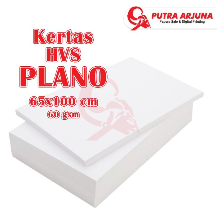 Gambar KERTAS HVS, 60, 70, 80, 100 gsm - 65x100cm PLANO - 500 LEMBAR - 60 gsm dari PUTRA ARJUNA PRINT undefined Tokopedia