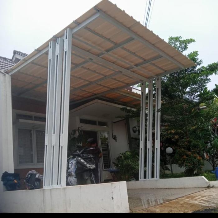 Gambar kanopi baja ringan cikarang dari rafatarbajaringan undefined Tokopedia