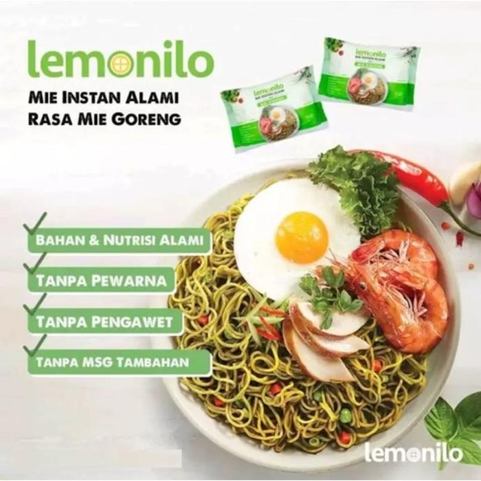 Gambar LEMONILO Mie Instant Sehat Alami dari Aneka Sayuran Segar undefined Tokopedia