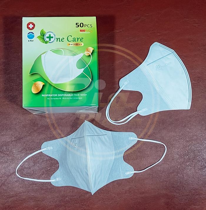 Gambar Indonesia Duckbill Icare isi 50pcs Masker DB 4ply Premium Quality - DB Indo OC, Putih isi 50pcs dari BigPlaza undefined Tokopedia