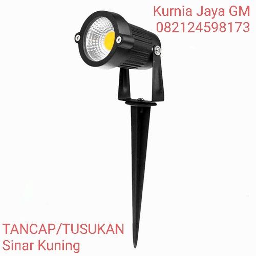 Gambar Lampu Sorot LED Taman Tancap 5watt COB Outdoor Tembak Garden Lamp - Tancap Kuning dari Kurnia Jaya GM undefined Tokopedia