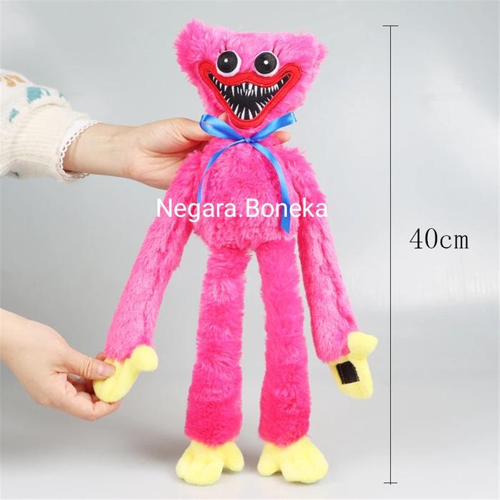 Gambar Boneka Poppy Playtime Huggy Wuggy Popy Monster Doll Mainan Anak Viral - HuggyWuggy Pink dari Faths Negara Boneka undefined Tokopedia