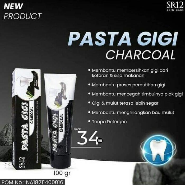 Gambar pasta gigi penghilang bau mulut/pasta gigi perontok karang gigi/odol - Charcoal dari sr12 laris melejit undefined Tokopedia