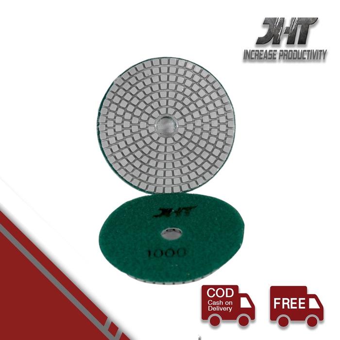 Gambar JHT Diamond Pad Batu Alam Mata Gerinda Poles Amplas Marmer Granite - 1000 dari Armada Teknik SMG undefined Tokopedia