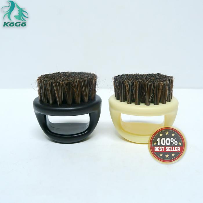Gambar SIKAT / KUAS / BRUSH FADE KNUCKLE JARI BARBER PANGKAS - Putih dari KOGOTokopedia undefined Tokopedia