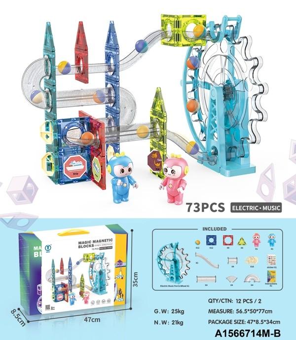 Gambar Marble Light Marble Run Block Magnetic Tiles LED Music Light Sound - 73 musik led dari viralshop87 undefined Tokopedia
