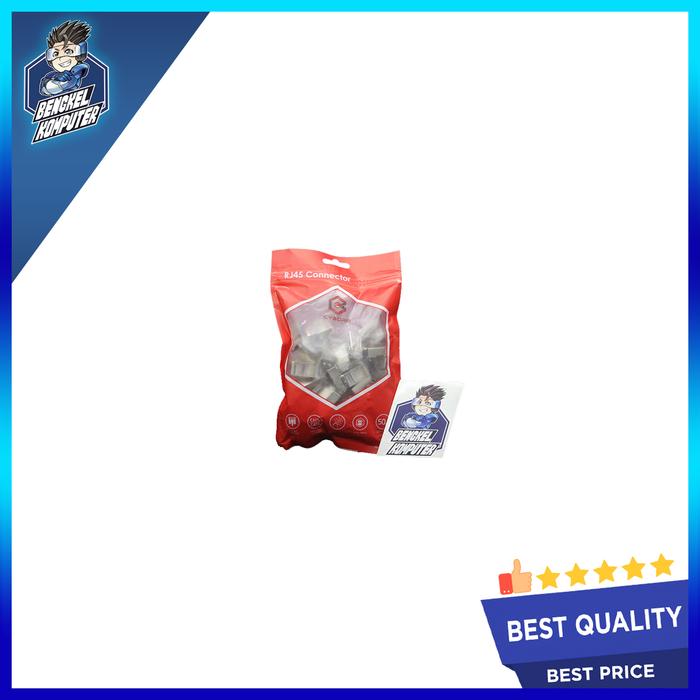 Gambar JACK RJ45 CYBORG UNIVERSAL SUPPORT CAT5E/CAT6 dari bengkelkomputerptk undefined Tokopedia