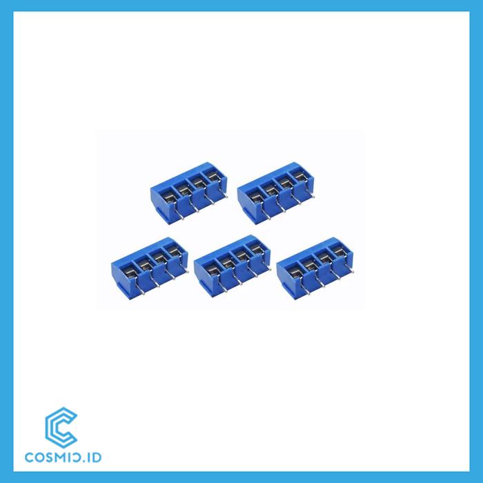 Gambar Terminal Blok 4 Pin Block 4Pin - Biru dari cosmic.id undefined Tokopedia