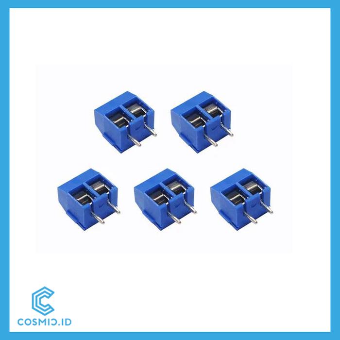 Gambar Terminal Blok 2 Pin Block 2Pin - Biru dari cosmic.id undefined Tokopedia