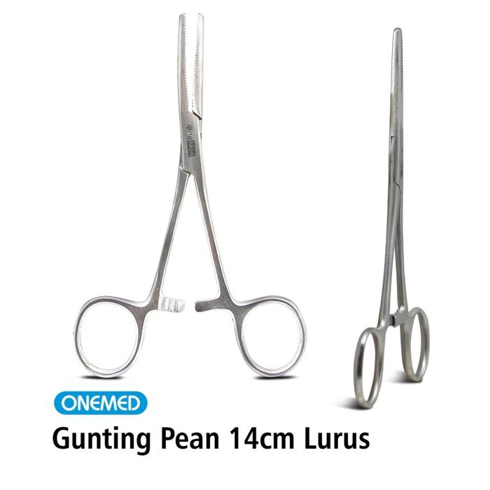 Gambar ONEMED - Gunting Pean Lurus / Bengkok | Klem Arteri Forcep One Med - Bengkok, 14cm dari INTI MEDIKA STORE undefined 5 Tokopedia