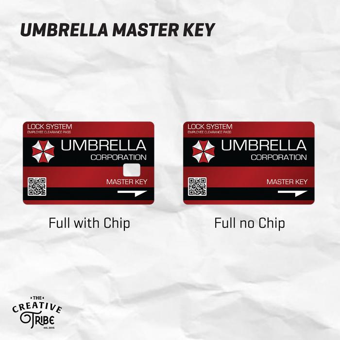 Gambar Umbrella Master Key - Sticker Skin Card - Vinyl ATM Stiker - Umbrella Master, Full with chip dari HEIX Tribe ID undefined Tokopedia