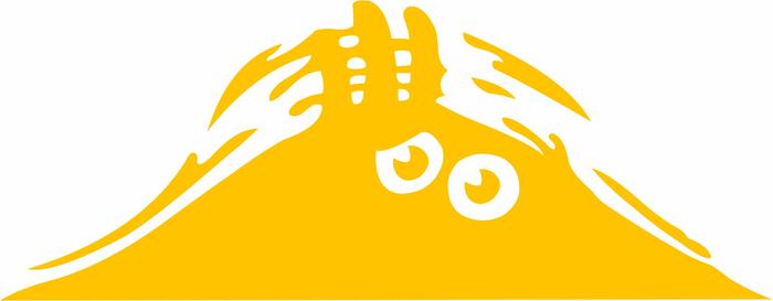 Gambar Stiker cutting gambar monster ngintip - model 1 yellow dari stef31_shop undefined Tokopedia