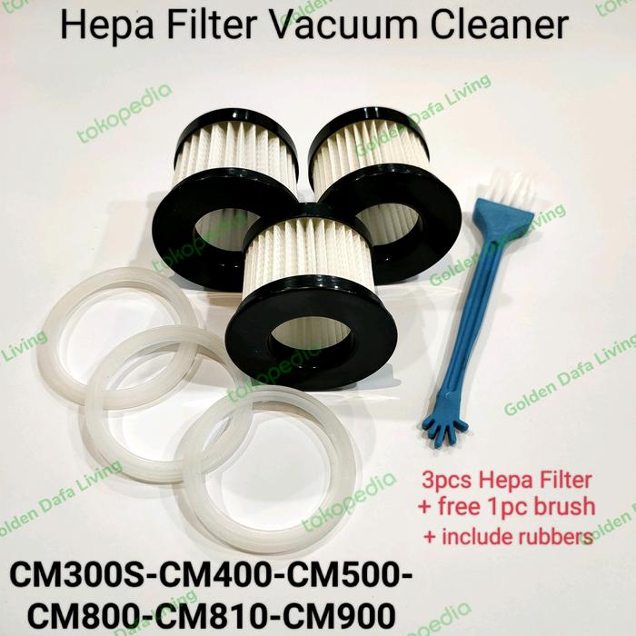 Gambar hepa filter for deerma vacuum cleaner cm300s 800-810 - 2pcs dari Golden Dafa Living undefined Tokopedia