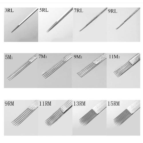 Gambar Jarum Tattoo Tato Eceran 1 Lembar Tattoo Needle 1 Slab (5pcs/ukuran) - 7RL dari Holostores undefined Tokopedia