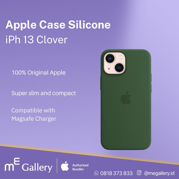 Gambar Case Original Apple Silicone iPh 13 - Clover dari mE Gallery Indonesia undefined Tokopedia
