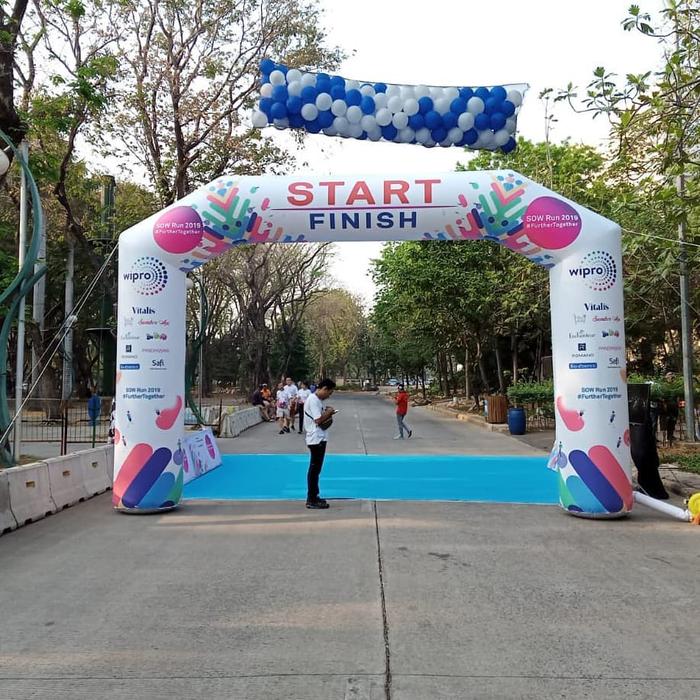 Jual BALON GATE GAPURA PINTU MASUK START FINISH 4 X 6 BAHAN PARASIT WP ...