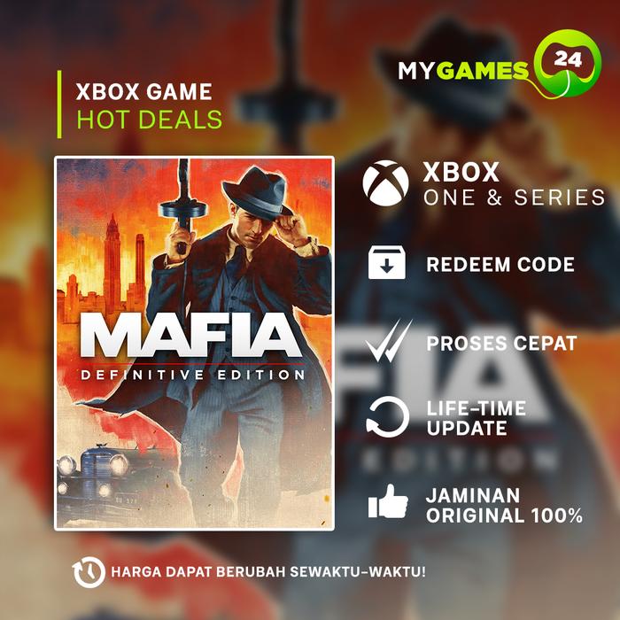 Jual Mafia definitive edition xbox one series X|S redeem code game