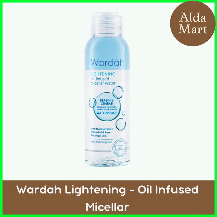 Gambar ALDA MART Wardah Lightening Oil Infused Micellar Water - Micel-50ml dari Alda Mart undefined Tokopedia