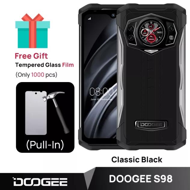 Gambar Doogee S98 Global 8/256 Night Vision - Hitam dari Megaquantum undefined Tokopedia