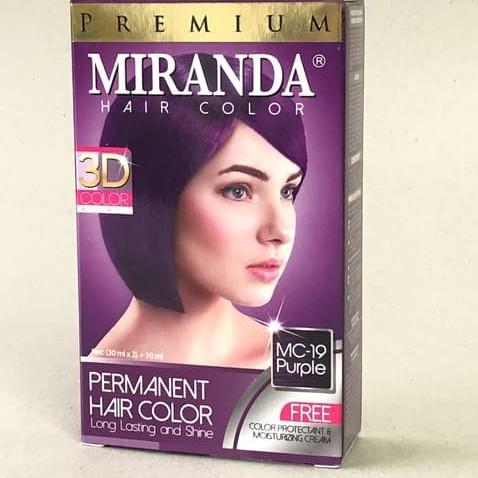 Gambar Miranda Hair Colour 30gr | Cat Rambut Miranda - 19 Purple dari POVSTOREID undefined Tokopedia