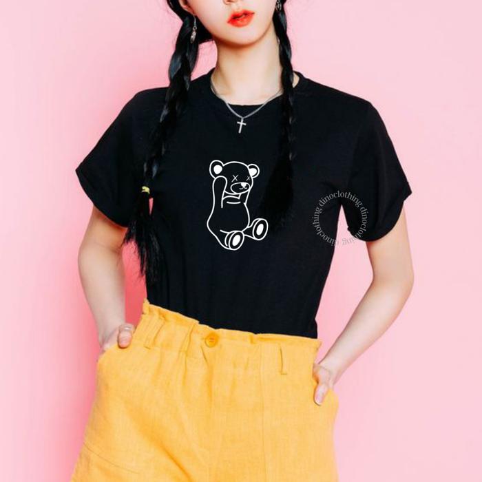 Gambar DINO CLOTHING - Kaos Bear Ready S - XXL Unisex (Pria&Wanita) - S, hijau army dari This is Dino undefined Tokopedia