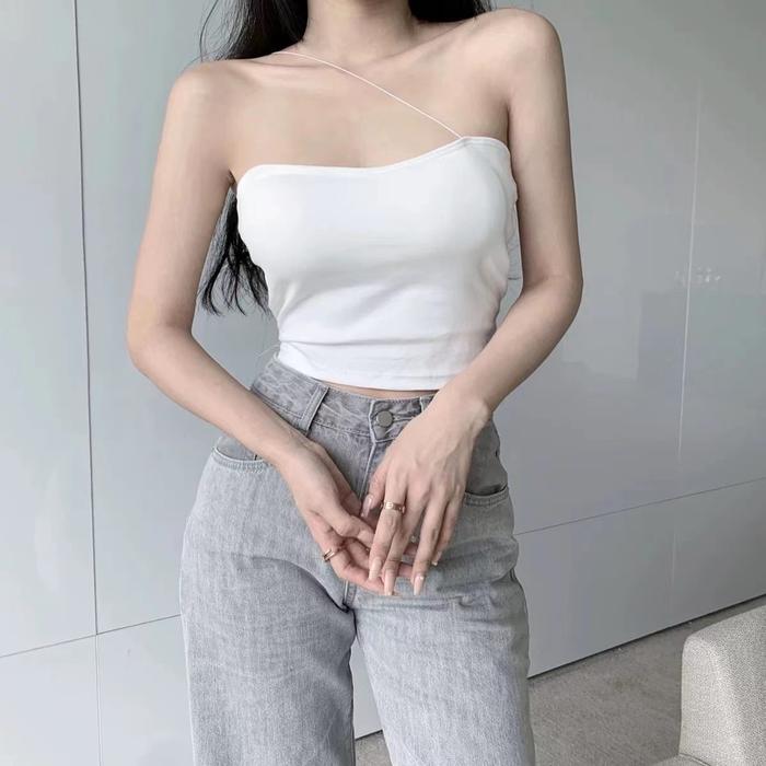 Gambar Tanktop Bra Wanita | Tanktop Wanita | Atasan Wanita 2008# - Putih dari Juyi Shop undefined Tokopedia