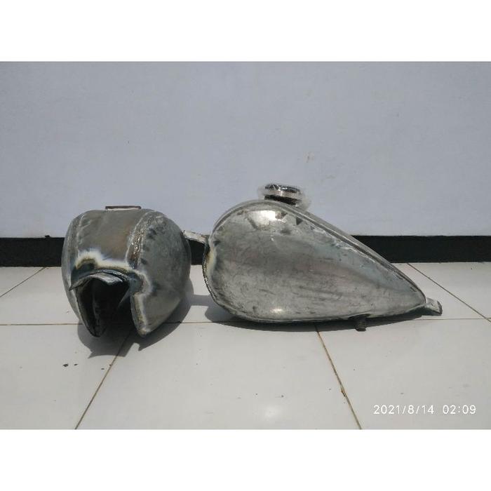 Gambar tangki chopper tengki chopper japstyle bratstyle bobber custom choper - tengki+tutup dari PT part undefined Tokopedia