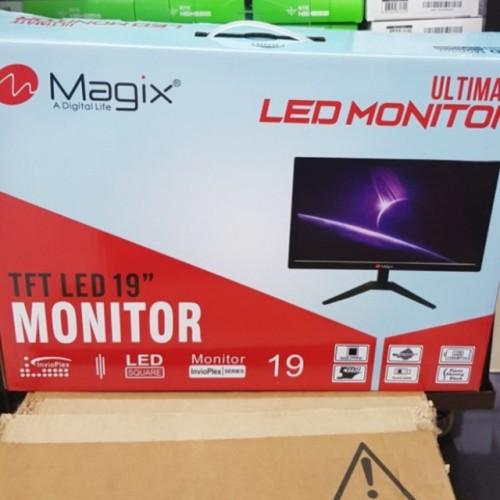 Jual MONITOR LED MAGIX 19 INCH HDMI + VGA termurah bergaransi - 19 inch ...
