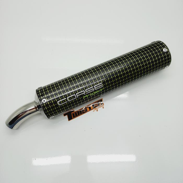 Gambar slincer knalpot corse project carbon ninja R/RR lightning SE original - yellow SE dari Twister speedshop undefined Tokopedia