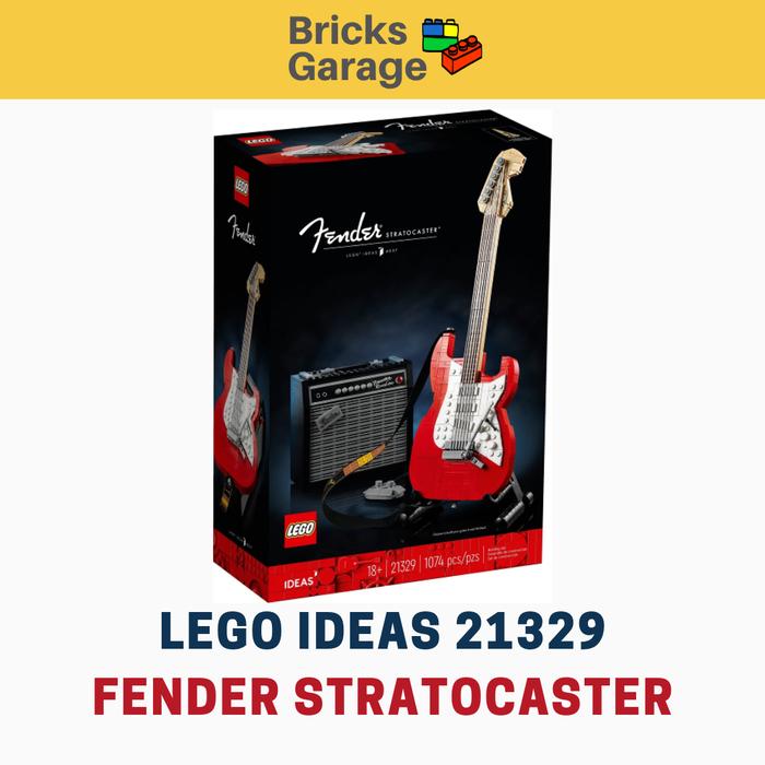 Gambar LEGO 21329 Ideas: Fender Stratocaster dari Bricks Garage undefined Tokopedia