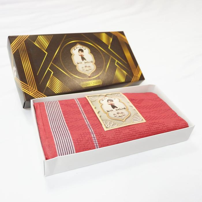 Gambar sarung anak murah bin Walid super quallity - Merah dari muslimstylee undefined Tokopedia