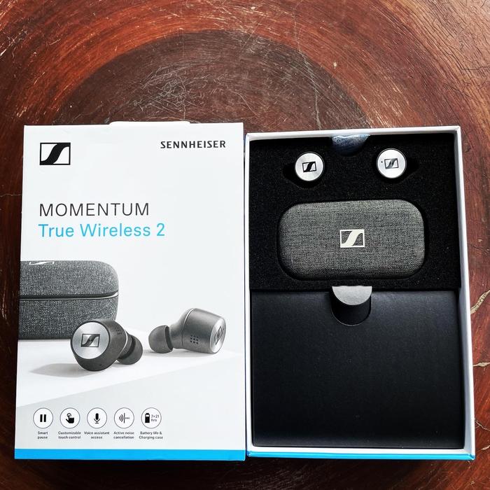 Jual Sennheiser Momentum True Wireless 2 Black - Kab. Sidoarjo - ertigalima  | Tokopedia