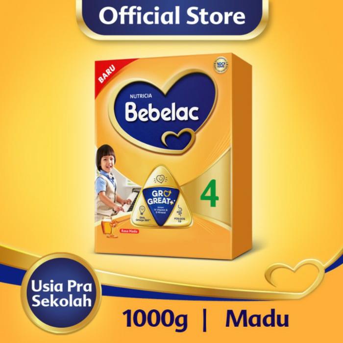 Gambar bebelac 4 madu 1000gr dari ion+store undefined Tokopedia
