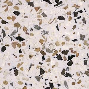 Gambar Top Table Resin Terrazzo Backsplash Terrazzo Top Table Cafe - white resin 04 dari Stone Depot - Terramix undefined Tokopedia