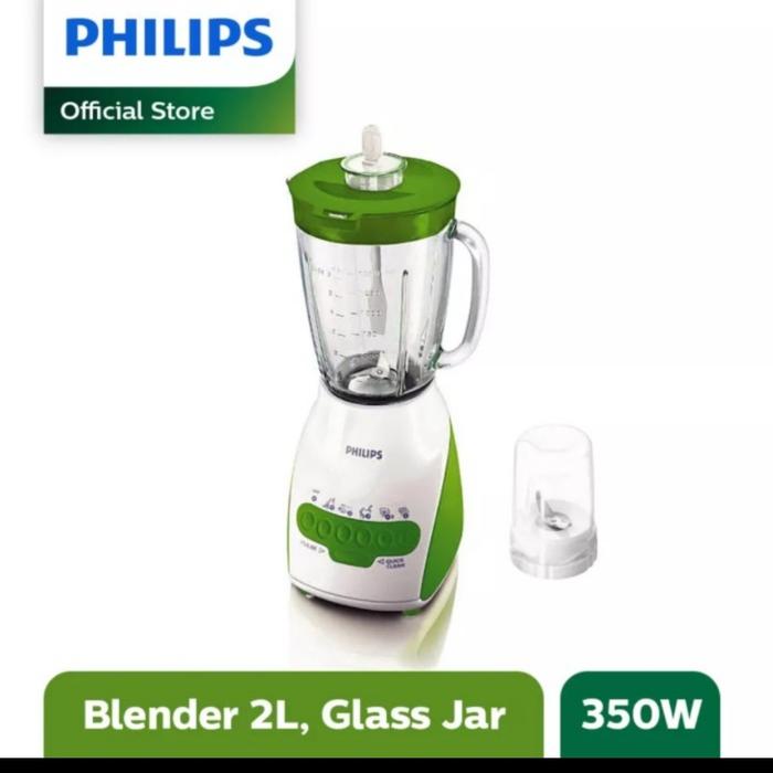 Gambar BLENDER PHILIPS HR 2116 KACA PHILIPS HR 2116 - Hijau dari Lucky Elektrik undefined Tokopedia