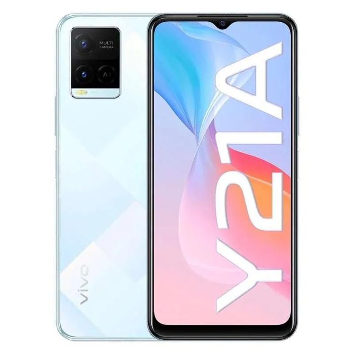 Gambar vivo y21a 4/64 garansi resmi Indonesia 100%original - Putih dari DHANDPHONE#22 undefined Tokopedia