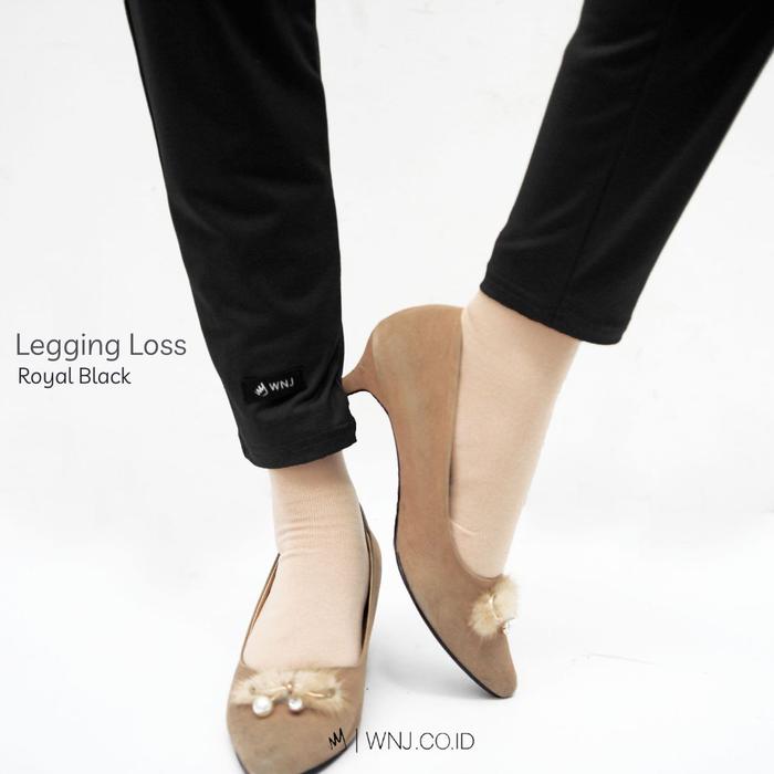 Gambar Wanoja Hijab Innerpants Legging Loss Celana Dalaman Gamis - Royal Black dari Irhamni Store undefined Tokopedia