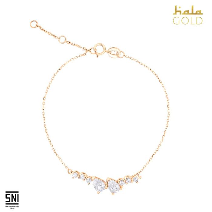 Gambar Gelang Hala Gold Kerlip 2 Collection BC210225 dari Dominique Jewellery undefined Tokopedia