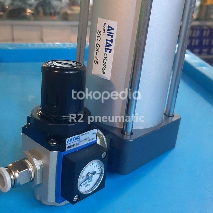 Screwed Piston Rod Baomain Pneumatic Air Cylinder - SC 50x50 Double Acting For Industrial Use 2 Inch Bore Cylinder - View #12