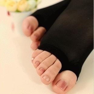 Gambar Stocking tipis open toe 5d import - Hitam dari AGCollectionShop_NEW undefined Tokopedia