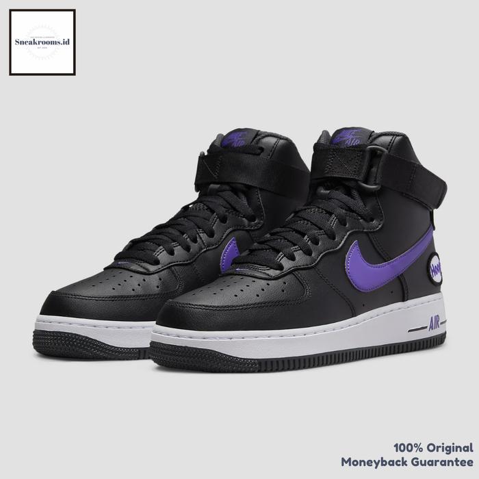Nike Air Force High '07 LV8 Hoops Black Original Resmi (100% Authentic)  40 di Sneakrooms Id Tokopedia