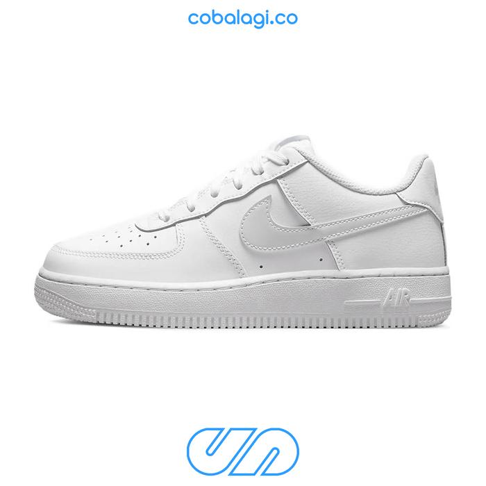 NIKE Air Force Low White Aura GS Womens Original Resmi